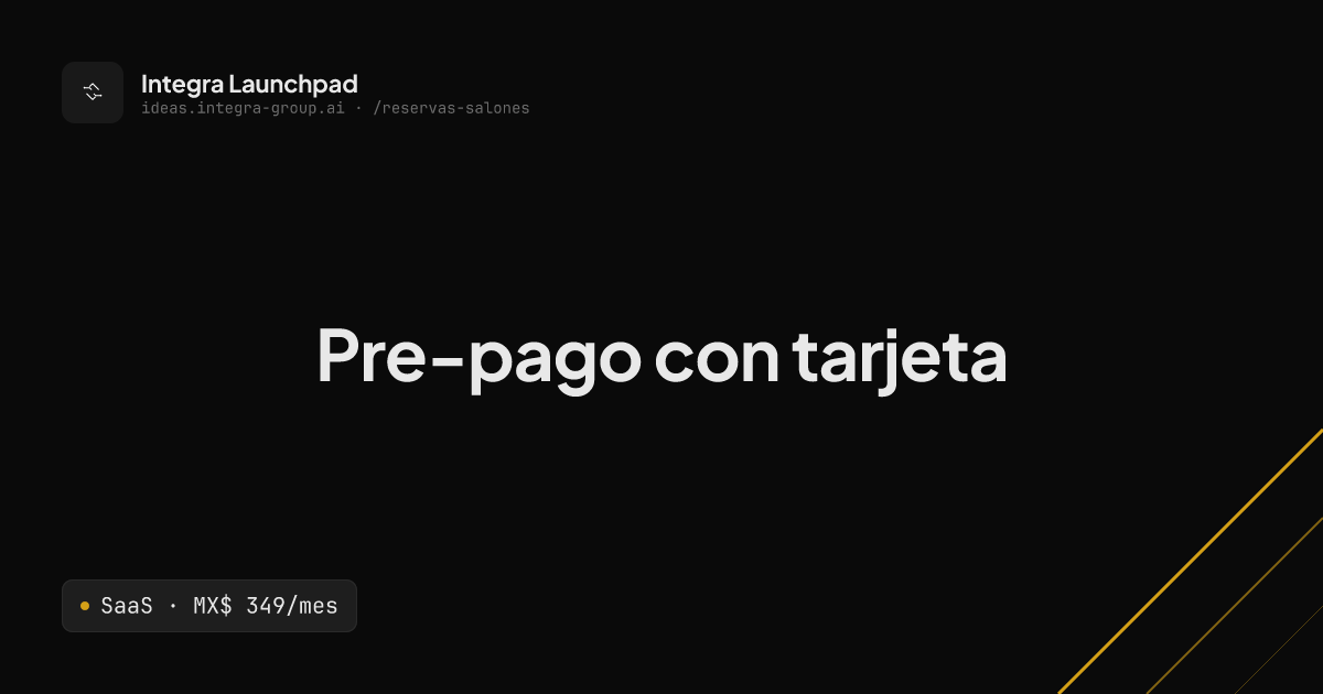Cobra deposito al reservar